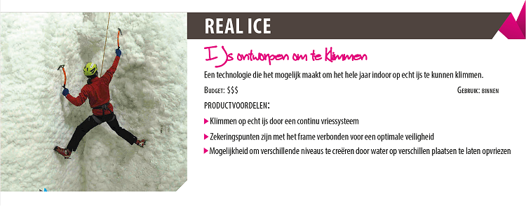 Klimstructuren real ice Entre Prises Nederland